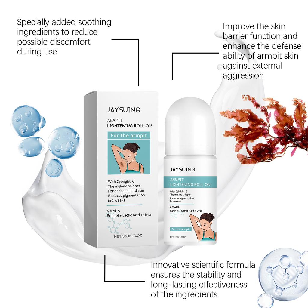 JAYSUING Underarm Beauty Roll-On, Portable Armpit Roller