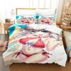 New 3D Print Anime Kawaii Girls Charlotte Bedding Set Single Twin Full Queen King Size Bed Set Adult Kid Bedroom Duvetcover Sets