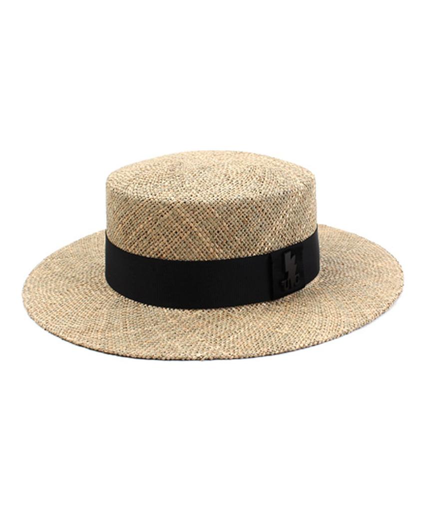Yunibeosyeolkemiseuteuli Bau Flat Long Panama Hat Bk Panama Hat