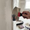 Curved Working Surface Mud Trowel Stainless Steel Putty Spatula  Painter