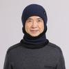Thick Hat Scarf Set Plush Ear Protection Hat Simple Knitted Beanie Hat  Riding