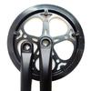 Single Speed Crankset 52T/48T/40T Bike Chainring Crankset Chainwheel Aluminum Alloy Folding Bike Chainwheel Crankset