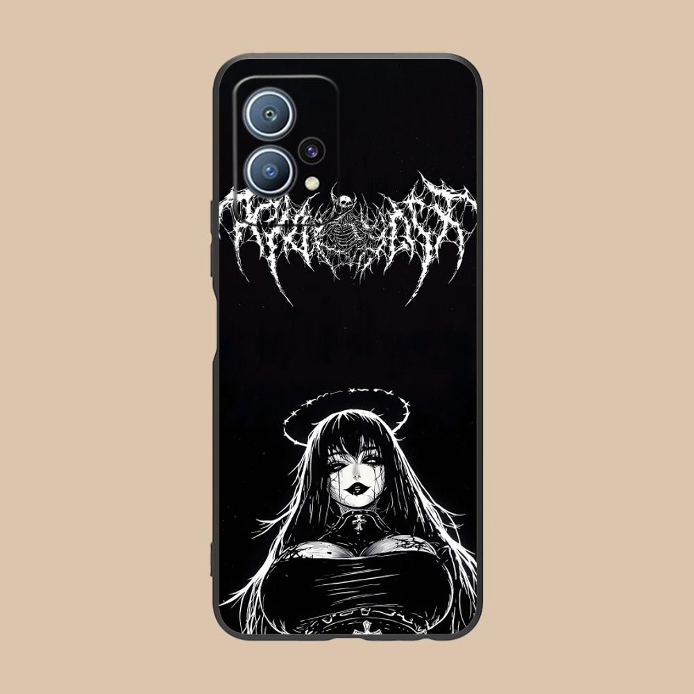 

Terror Gothic Art Mobile Phone Case for Huawei P60 P50 P40 P30 P20 P10 P9 P8 Pro Lite Plus Colorful Printing Cover Cover Pretty Huawei P8