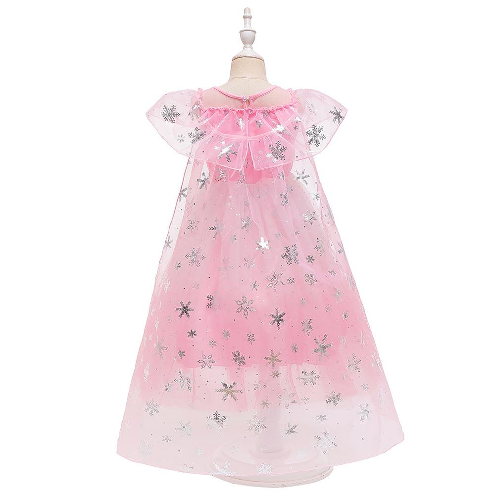 Kinderkleider für Mädchen Kleid Cosplay Prinzessin Schnee Kostüme Kinder Party Weihnachten Mesh Kleider Geschenk Mädchen Kleidung