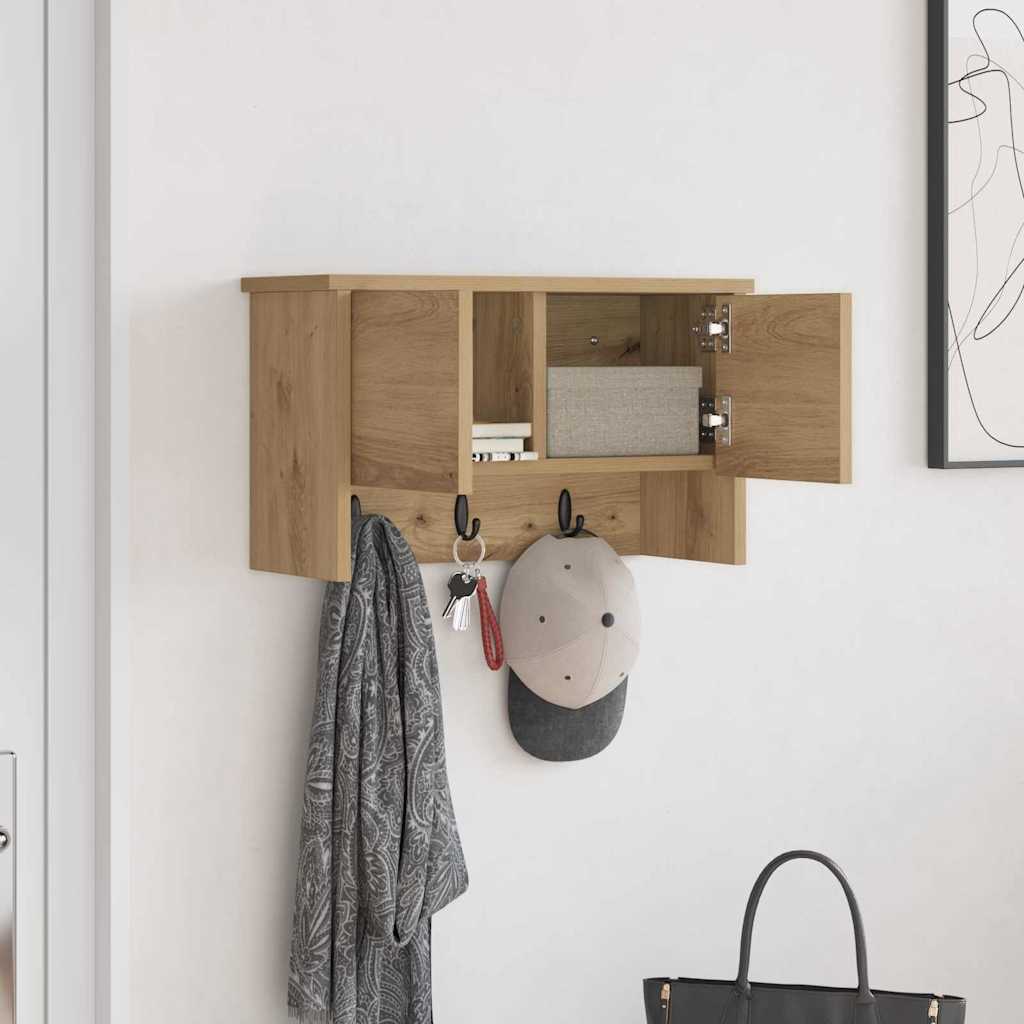 Wall Mounted Nightstand Wall Bracket Artisan Oak