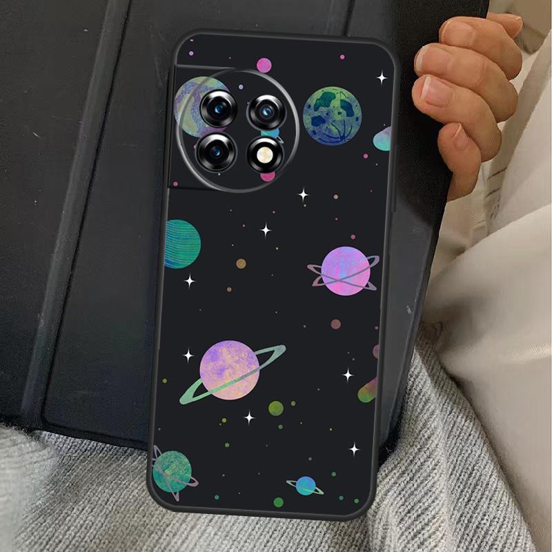 Outer Space Planet Stars Moon Case For OnePlus 15 13 12 11 13R 13T 10T 10R 12R OnePlus Nord 5 CE 2 3 4 Lite N20 N30 Cover