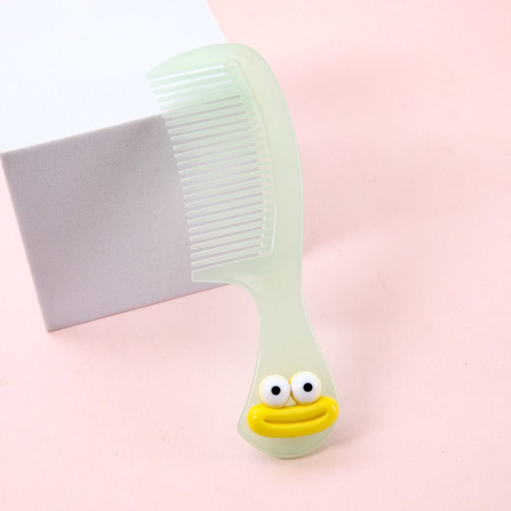 

2 шт./пакет Портативная мультяшная мини-расческа Конфетный цвет Прямые расчески Прочная парикмахерская расческа Студент style 4