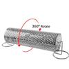 Stainless Steel Barbecue Cage Cylinder Barbecue Grill Tube Net Portable BBQ Basket  Party