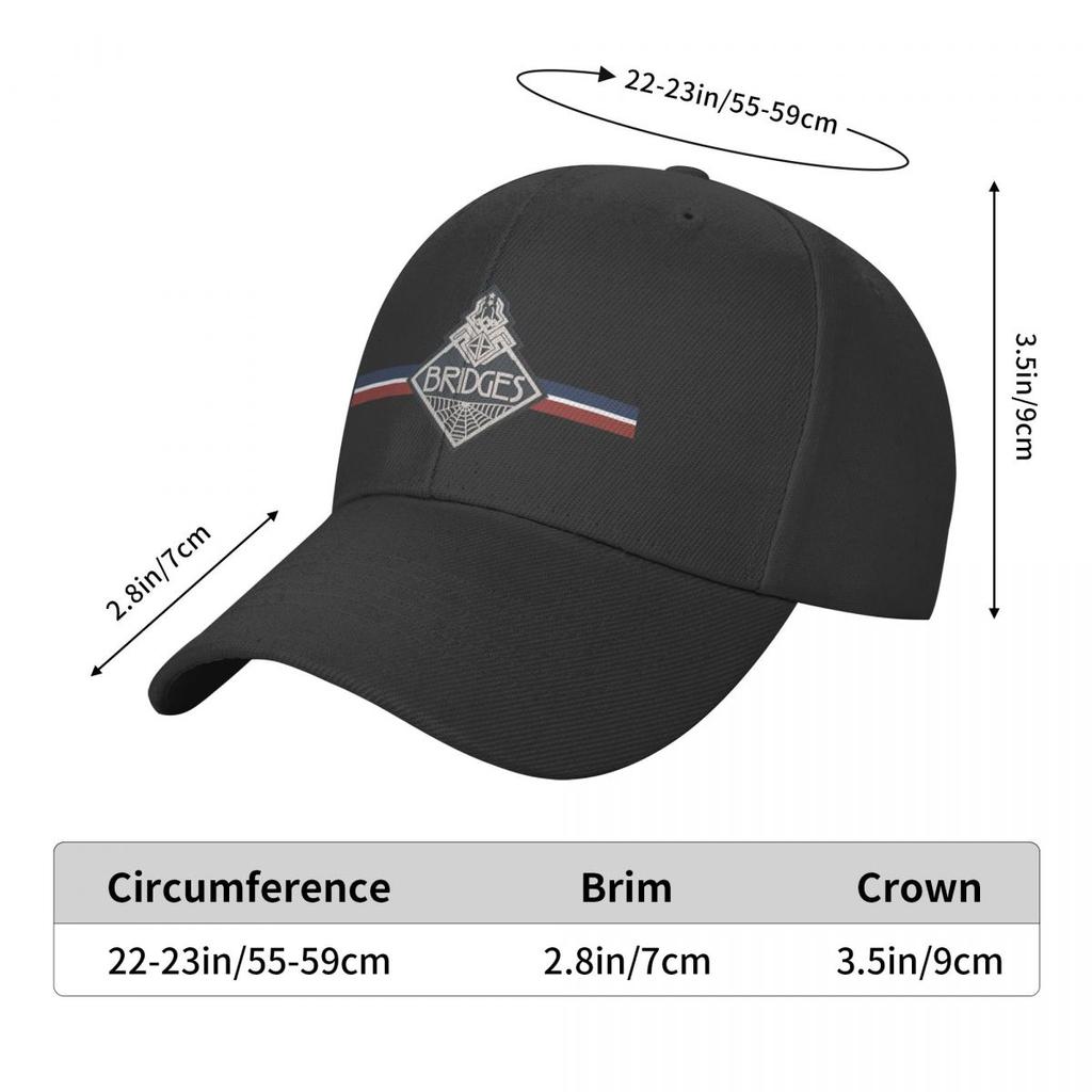 Klassische Baseballkappe mit Death Stranding Bridges-Logo, für Damen und Herren, verstellbar, Unisex, Actionspiel, Geschenk, Papa-Mütze, Outdoor-Frühlingshüte