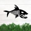 Bonefish Fish Skeleton Metal Wall Art Indoor Outdoor Plaque Transform Your Spaces with This Bonefish Plaque Ideal Foroutdoor Use