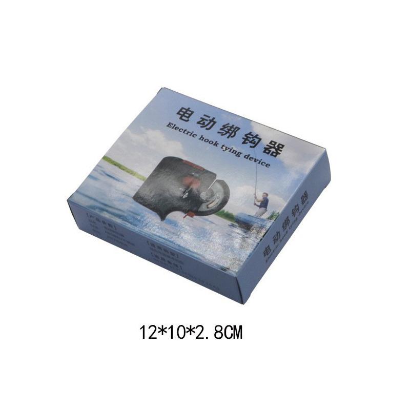 Electric Fast Tie Fishing Hooks Collect Roll Fishing Line Tying Device Automatic Portable Fishing Hook Tier Machine