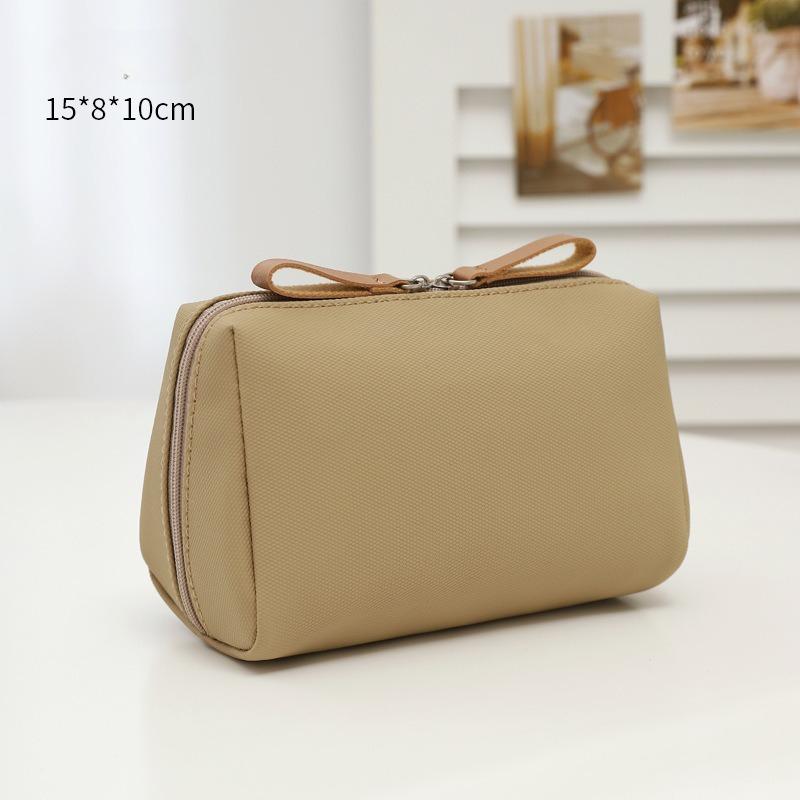 New Korean-style Red Envelope Women's Casual Large-capacity Waterproof PU Leather Film Storage Travel Bag Makeup Bag Niche Portable Small Bag