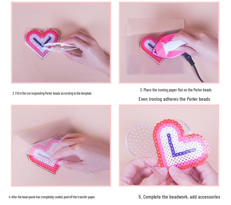 96 Colors 2.6mm Perler Beads Refill Pack - DIY Craft & Educational Toy Set