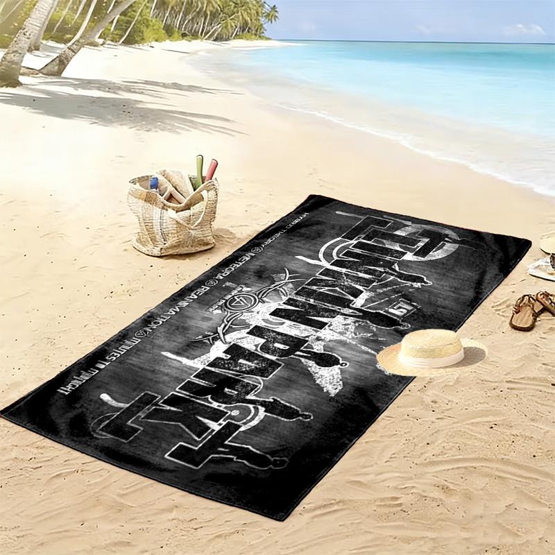Linkin Park music poster 2D Flat Print Beach Towel, Large Soft Quick Dry Towel for Beach Camping SwimmingXSTJ0915422