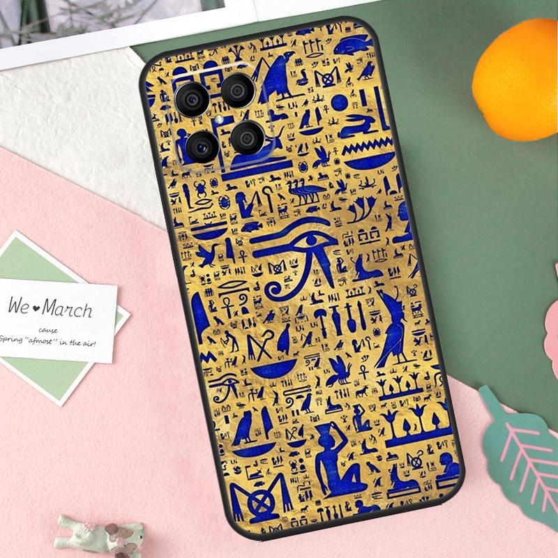 Ancient Egyptian Hieroglyphic Case For Honor 200 Lite 50 70 90 X9b X9a X8b X8a X8 X9 X9c Honor Magic 7 Pro 5 6 Lite Cover