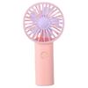 Tragbarer Taschenventilator für Studenten: Süß, Zweifarbig, Handheld, Wiederaufladbar, Vertikale Lagerung.