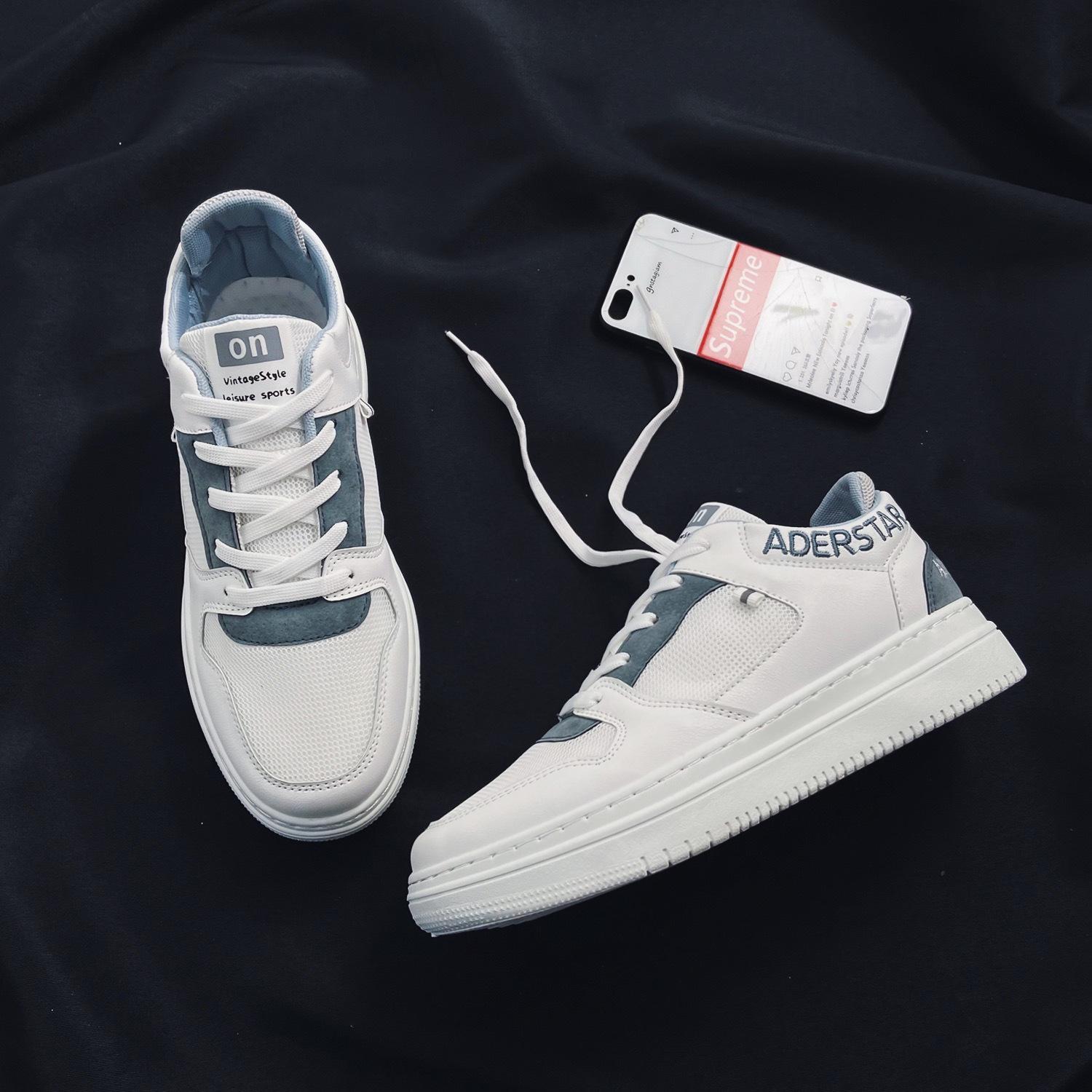 

2024 Новые мужские повседневные кроссовки Брендовые дизайнерские туфли Кроссовки на платформе Мужские скейтбординговые туфли Scott Сетчатые мужские кроссовки для ходьбы 44 синий