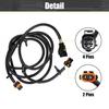 Pack of 1 For Ram 2500 3500 4500 5500 10-18 Fog Light Jumper Wiring Harness