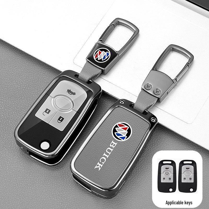 Metal Protective Key Shell for 2015 Buick Excelle - Fits 2008 Model Buckle