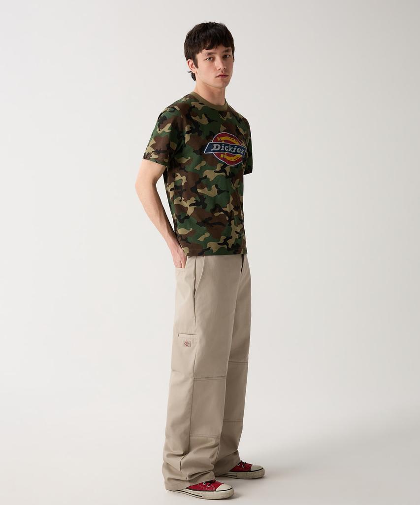 Dickies Double Knee 85283 Loose Fit Work Pants Khaki Gray
