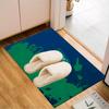 AS Saint-Étienne Rug Game Carpet, Floor Mat for Bedroom Living Room Entryway Rug, Home Decor Idea Gift for Christmas Birthday