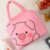 Cartoon Tiere Gedruckt Thermische Mittagessen Taschen Für Kinder Kinder Lagerung Banto Lunchbox Lebensmittel Tasche Isolierung Taschen