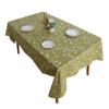 Korean Small Fresh Tree Branch Embroidery Cotton Linen Tablecloth Christmas Table Cloth Cover For Tea Table
