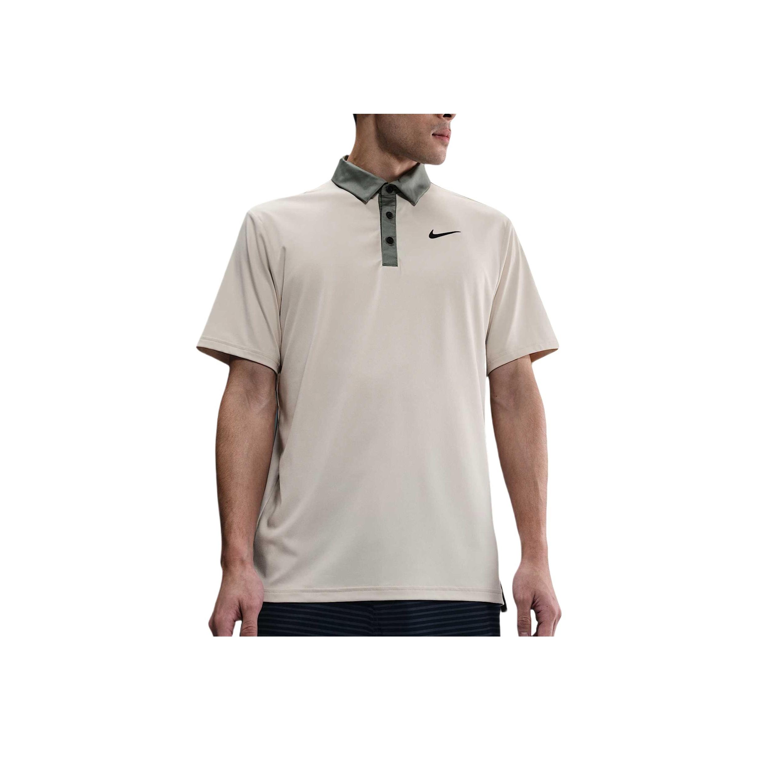 

Nike Dri-Fit Swoosh Tour Fashion Versatile Comfortable Short Sleeve Polo Shirt Men Polo Shirts Off-White FZ7502-104 M