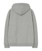 Small Logo Fleece-Lined Hoodie Melange Gray
