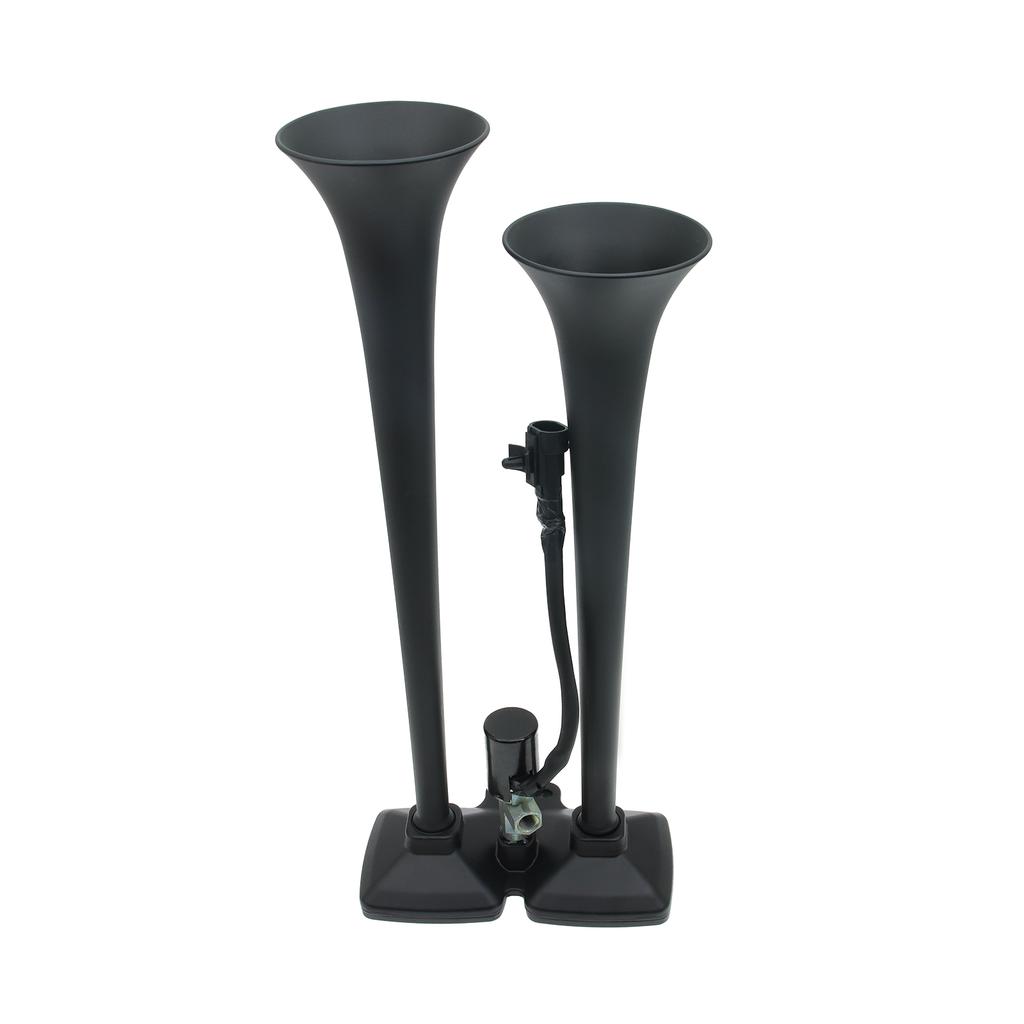 24V Car Dual Trumpet Air Horn Loud Electric Horn Solenoid Valve Loud Speaker Siren For Car Boat truck Trailer Auto Parts
