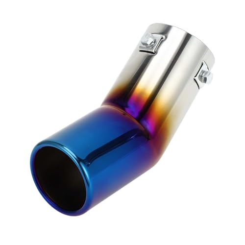 

VekAuto 1 шт. Насадка глушителя Выхлопной патрубок Задний глушитель Грузовик Автомобиль Автобус Срез под углом Выхлопная труба Вход 28-60 мм Выход 63 мм Длина 180 мм Хвостовая труба Универсальный