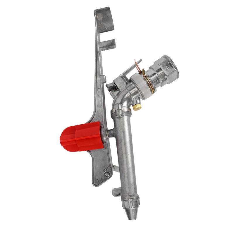 A34R 6Pcs 1.5 Inch Garden Impact Water 360 Degree Adjustable Sprinkler Durable Zinc Alloy