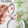 360-Degree Rotating Multi-Functional Hook 1KG Load-capacity Compact Design Portable Travel Clothes Hanger Foldable Hook