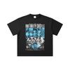 260 GSM Double Yarn 32 Count 100% Cotton Demon Slayer V88 Infinity Castle Print Unisex Heavy Cotton T Shirt