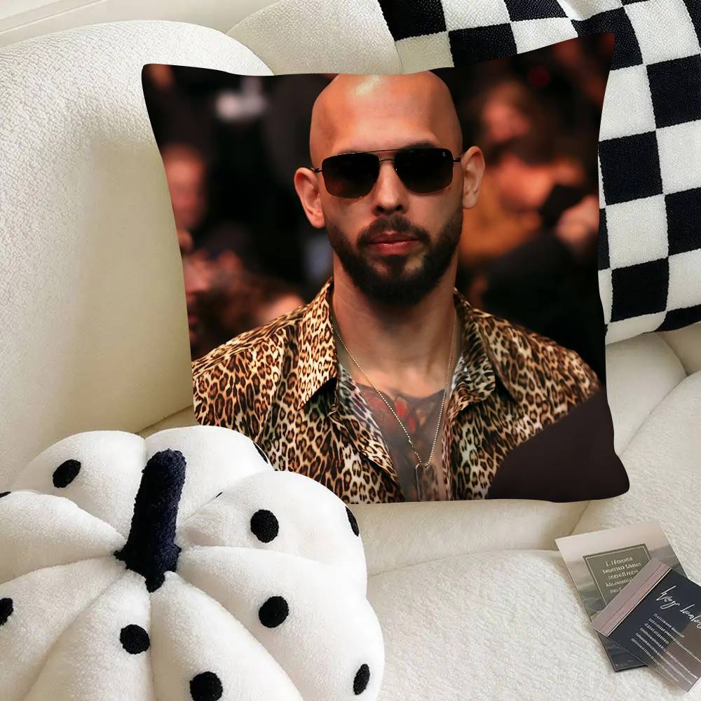 Art And A-Andrew Tate Pillow Case Square Pillow Bedroom Sofa Leisure Comfort Cushion Car Home Decoration