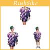 Grape Costume Plush Fruit Party Cosplay For Adults And Kids Fun Stagewear