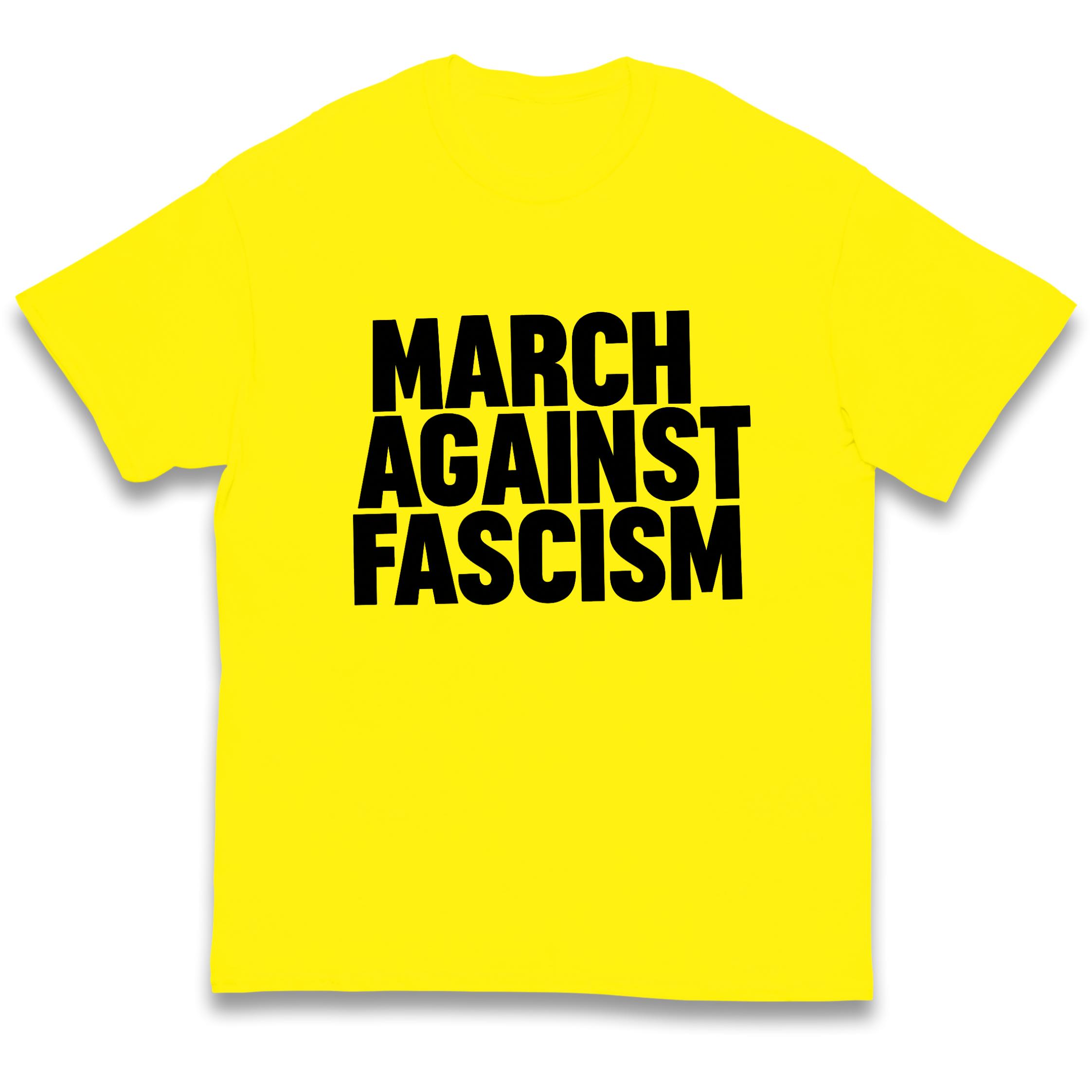 

March Against Fascism Kids T-Shirt 120