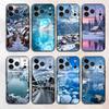 Beautiful Scenery of Iceland Silicone Soft Phone Case For iPhone17,16,15,14,13,12 Pro Max Plus X XR SE Cover