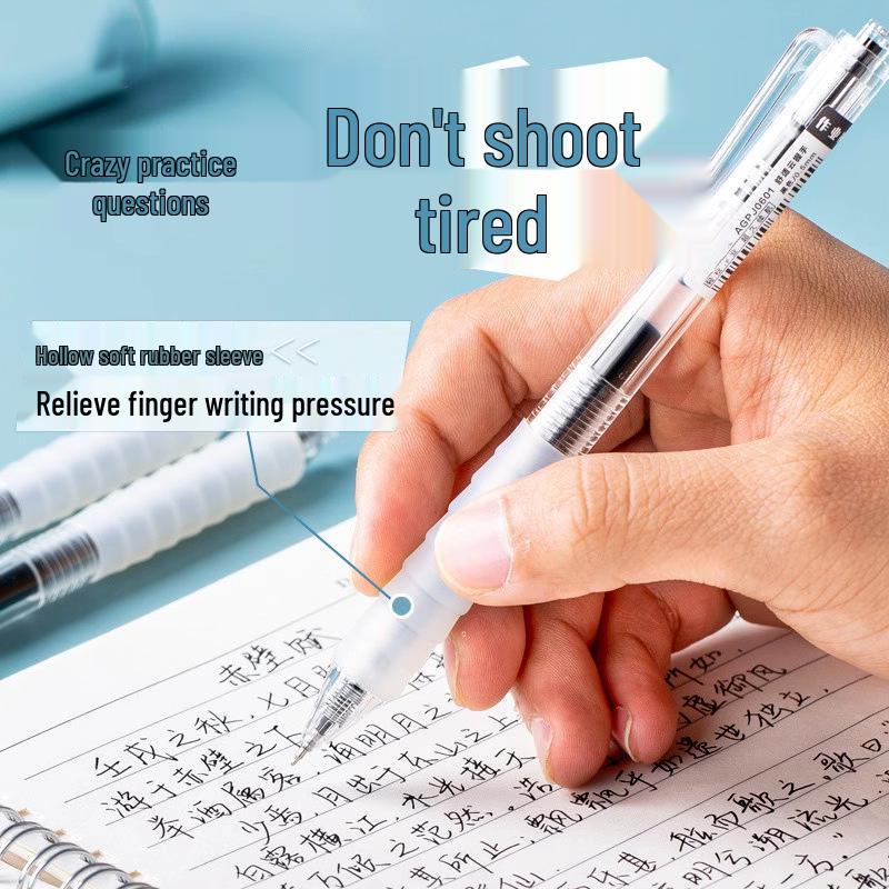 Cloud Soft Grip Quick-Drying Ballpoint Pen - High Value Japanese Exam Pen