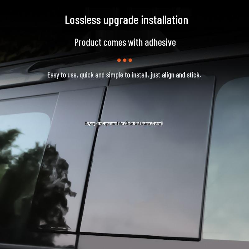 2025 Land Rover Defender 110/130 C-Säule Hintere Seitenfenster Verkleidungsschutz Panel Zubehör