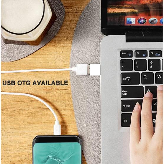 USB C to USB Adapter 4 Pack, USB Female to USB C Male OTG Adapter, USB Type C Adapter Compatible with MacBook Pro, Samsung Galaxy, Type-C Phones,
