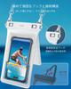 Waterproof Smartphone Case with Large Capacity Storage for Small Double Crossbody IPX8 Suitable for the Hot Touch Face Underwater Car Key Fits Black