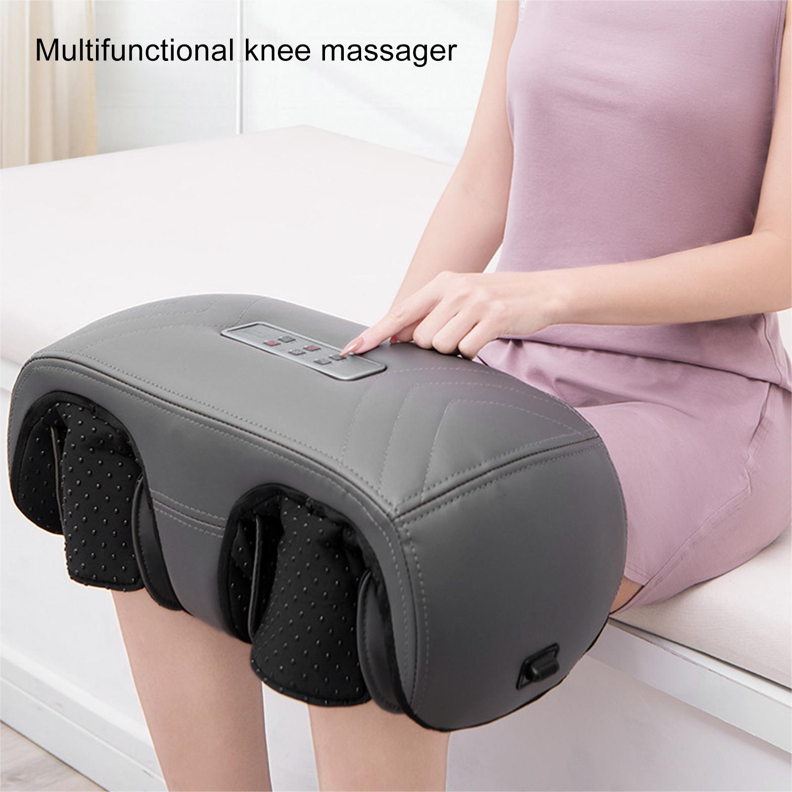 

Intelligent Heating Knee Massager High Frequency Vibration Physiotherapy Instrument Rehabilitation Pain Relief Leg Knee Massage EU Plug
