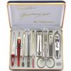 THREE SEVEN 9-Piece Stainless Steel Manicure & Grooming Set