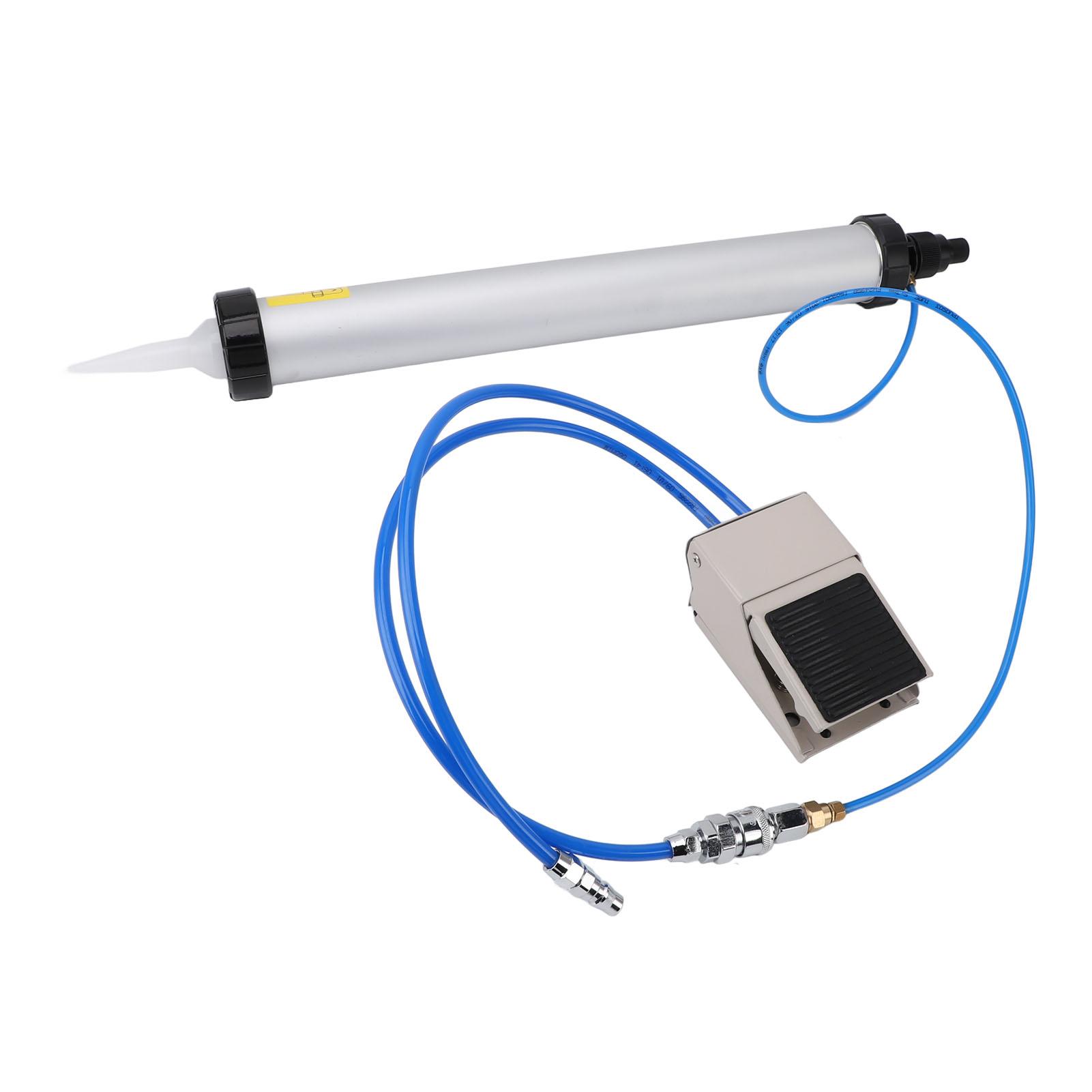 

Pneumatic Caulking Tool Aluminum Alloy Portable Efficient Pneumatic Glue Caulk Cartridge Applicator Tool for Home