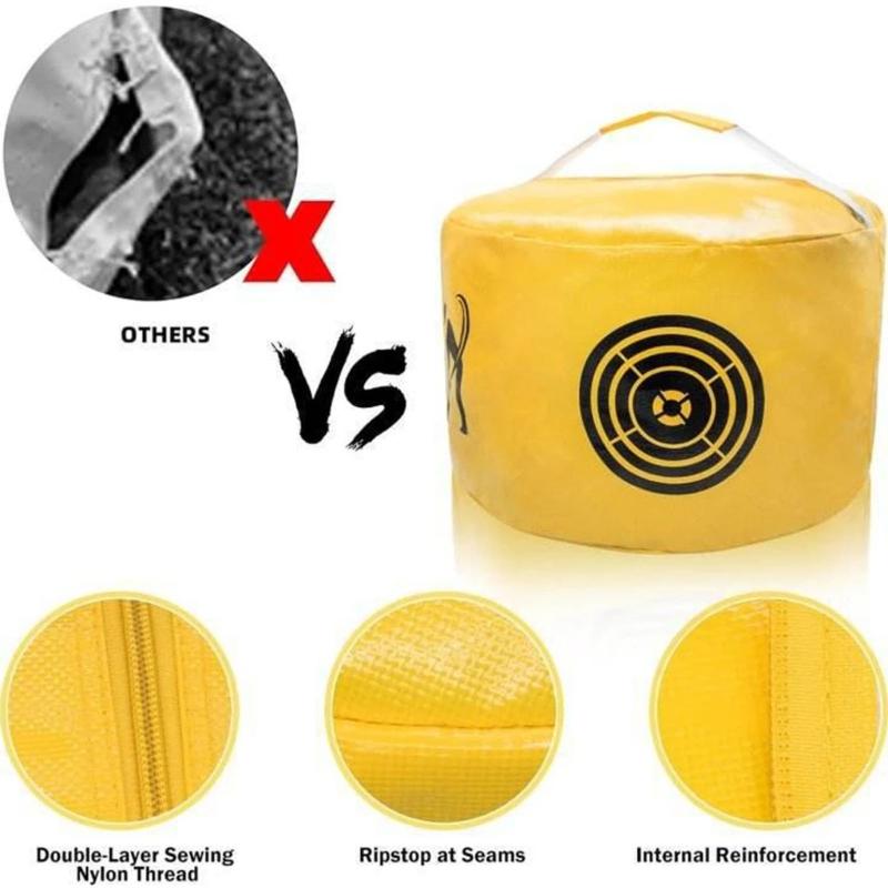 Multifunctional Golf Training Bag with Storage for Clubs and Accessories Includes Accuracy Targets for Practice