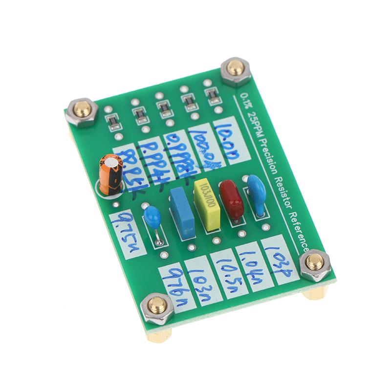 1Pc Precision Resistance Reference Resistor Capacitor Board Used With Ad584 Lm399 To Calibrate And Calibrate Multimeters