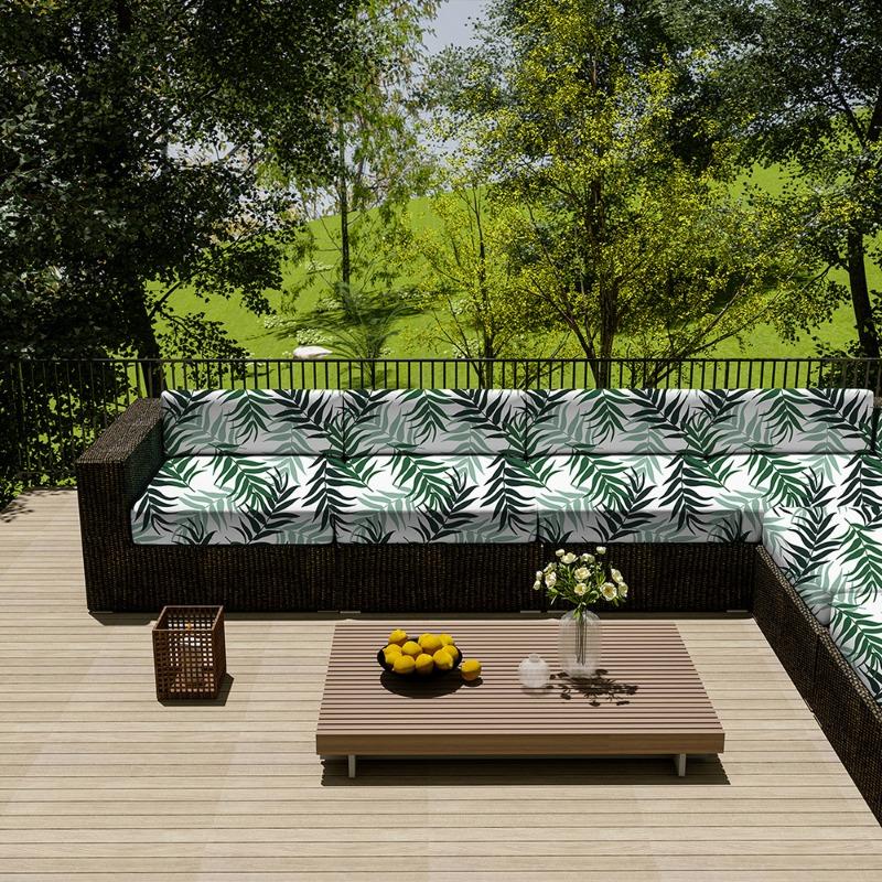 

Outdoor Sofa Cover Home Hotel Garden Patio Waterproof Rattan Corner Sofa Cover Sun-proof Anti-Dust Furniture Protector Cover 33x65x10cm-1PC