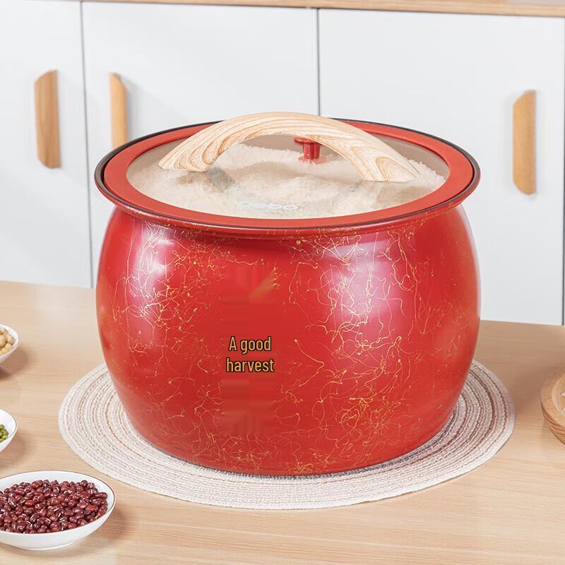 

DeBao 12L Imported Iron Rice Bucket