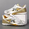 2025 Boys and Girls Students Outdoor Grass Sports Training Shoes Full Leather Surface Middle-sized Children Children Broken Nail Football Shoes